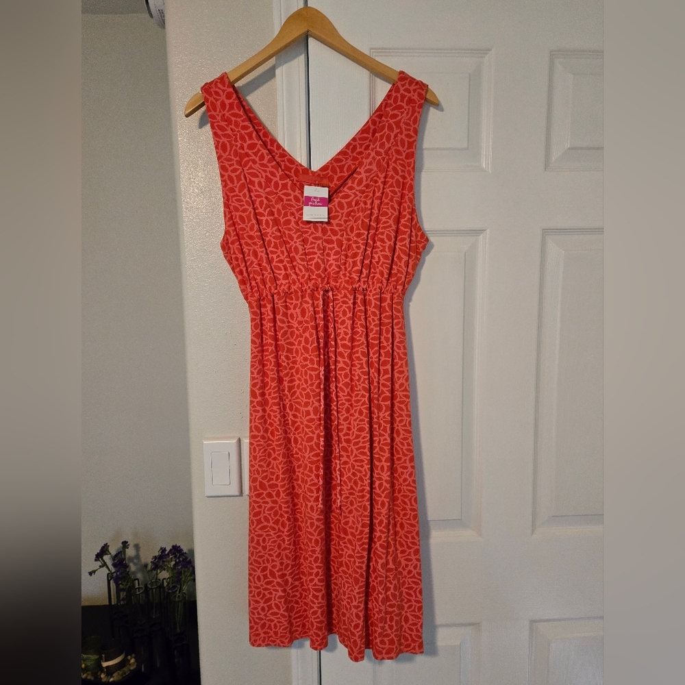 Fresh Produce Vibrant Orange Dress